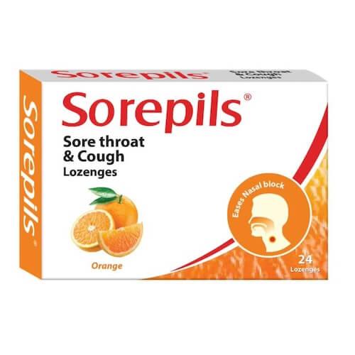Sorepils Sore Throat & Cough Lozenges x2