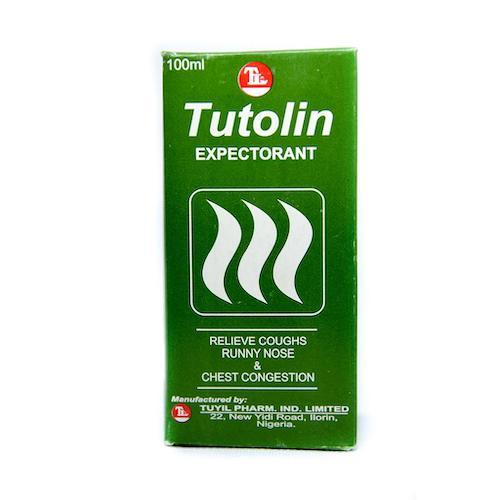Tutolin Expectorant Cough, Runny Nose & Chest Congestion 100 ml