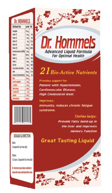 Dr Hommels Advanced Liquid Formula 200 ml