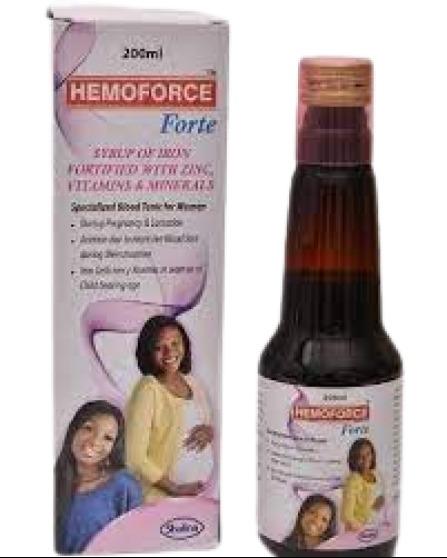 Buy Hemoforce Forte Syrup 200 ml in Nigeria | Heart & Blood | Supermart ...