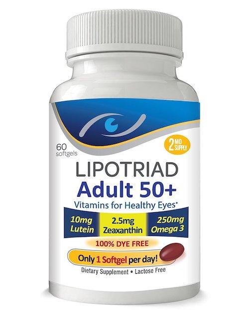 Lipotriad Adult 50+ For Healthy Eyes x60 Soft Gels