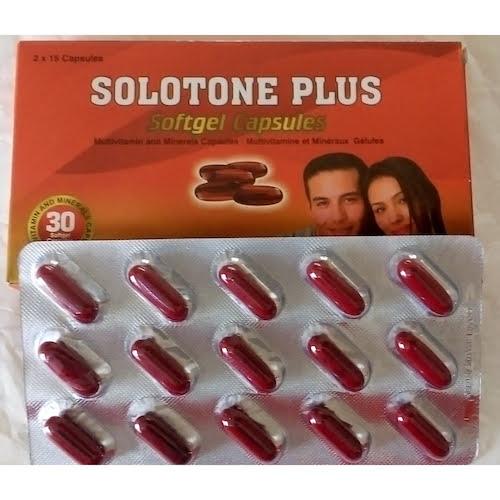 Solotone Plus 15 Soft Gel Capsules