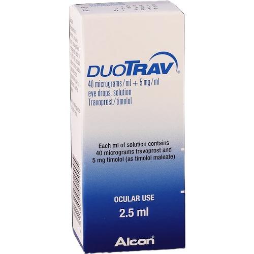 DuoTrav Eye Drops 2.5 ml