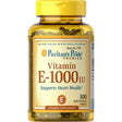 Puritan's Pride Vitamin E 1000 IU x100 Soft Gels