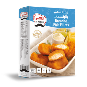 Al Kabeer Breaded Fish Fillets 330 g