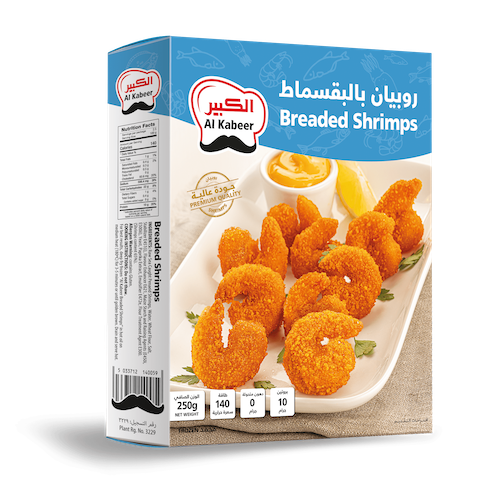 Al Kabeer Breaded Shrimps 250 g