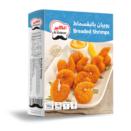 Al Kabeer Breaded Shrimps 250 g