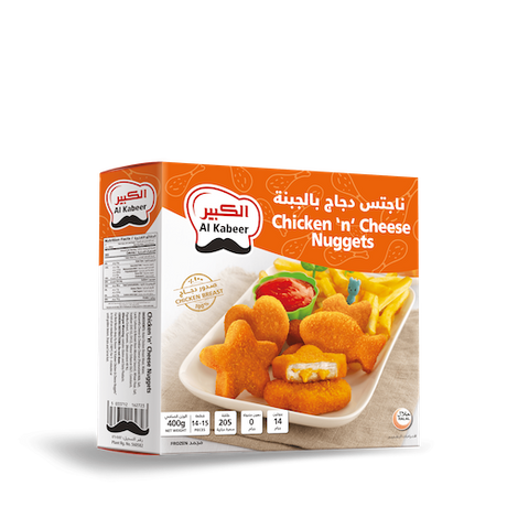 Al Kabeer Chicken & Cheese Nuggets 400 g