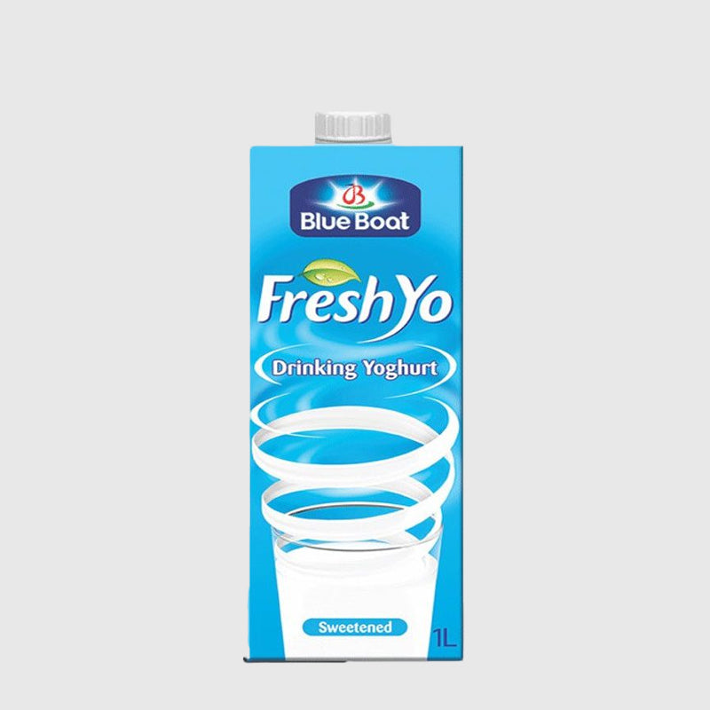 Blue Boat Fresh Yo Yoghurt Plain Sweet 100 cl