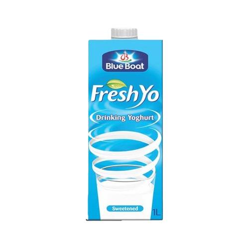 Blue Boat Fresh Yo Yoghurt Plain Sweet 100 cl