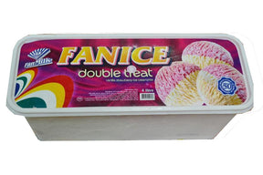 FanIce Ice Cream Vanilla Strawberry 4 L