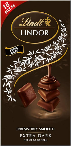 Lindt Lindor Swiss Extra Dark Chocolate 100 g