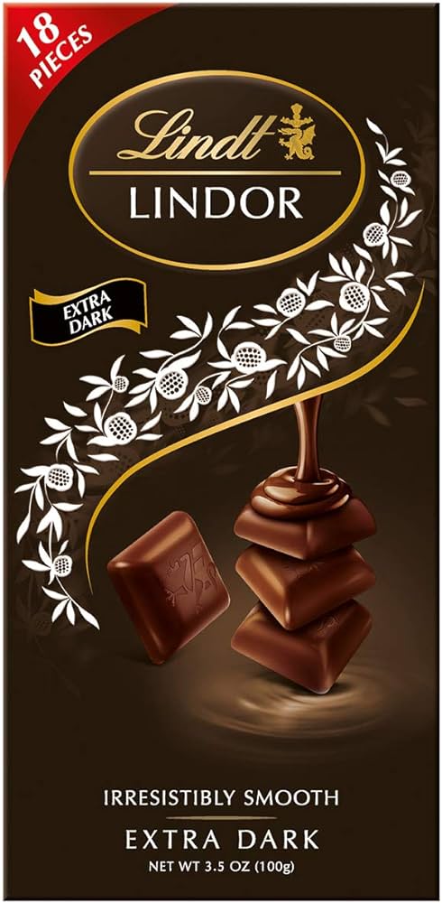 Lindt Lindor Swiss Extra Dark Chocolate 100 g