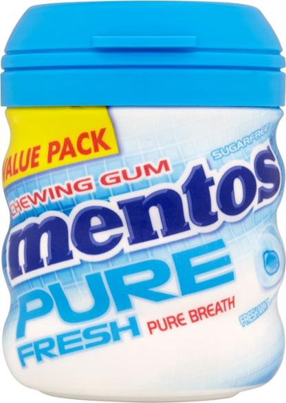 Mentos Chewing Gum Pure Fresh Mint 56 g x50