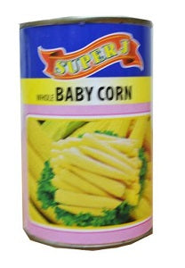 Super J Whole Baby Corn 425 g