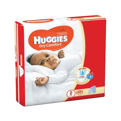 Huggies Dry Comfort Size 2 3-6 kg x96