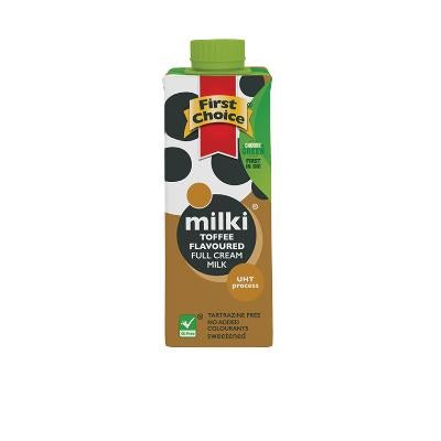 Buy First Choice UHT Full Cream Milk Milki Toffee 250 ml in Nigeria ...