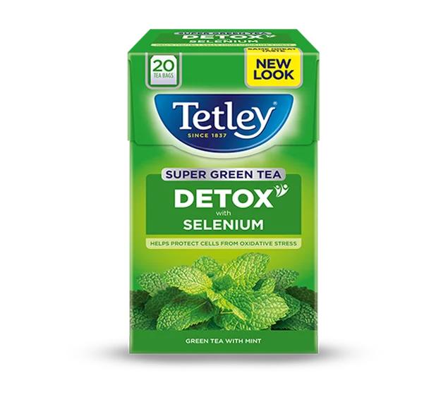 Buy Tetley Detox With Selenium Green Tea 40 g x20 in Nigeria Tea