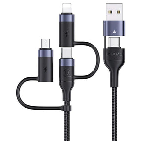 Usams U62 3 in 1 Fast Charge Cable 1.2 m Sj547USB01