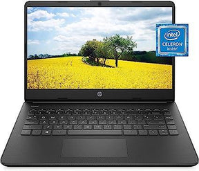 HP 14 Laptop Intel Celeron 4 GB 1 TB 14'' HD Win10H Black 4B0X5Ea