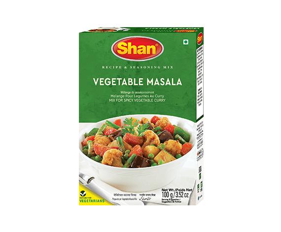 Shan Vegetable Masala Recipe & Seasoning Mix 100 g