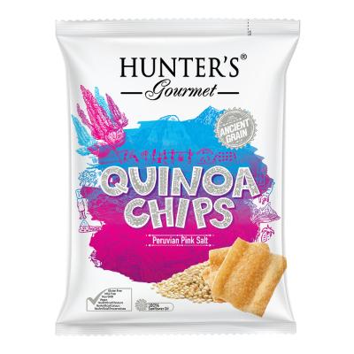 Hunter's Gourmet Quinoa Chips Peruvian Pink Salt 75 g