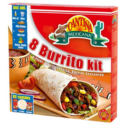 Cantina Mexicana Burrito Kit 525 g x8