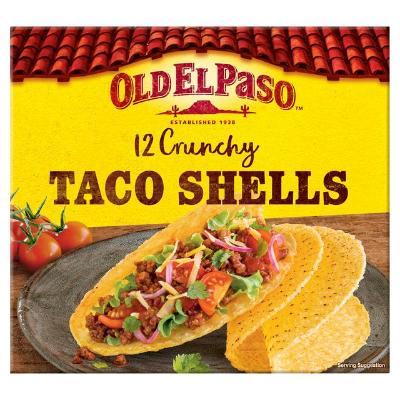 Old El Paso Taco Shells 156 g x12