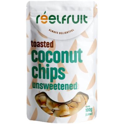 Reelfruit Toasted Coconut Chips Unsweetened 100 g
