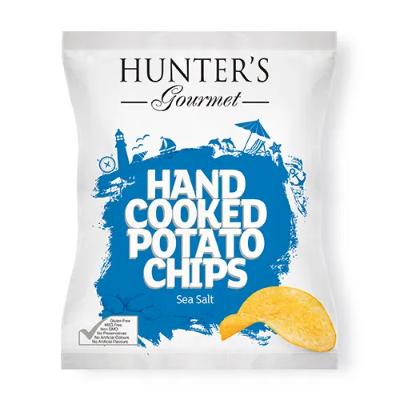 Hunter's Gourmet Hand Cooked Potato Chips Sea Salt 125 g