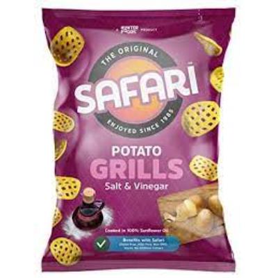 Safari Potato Grills Salt & Vinegar 125 g