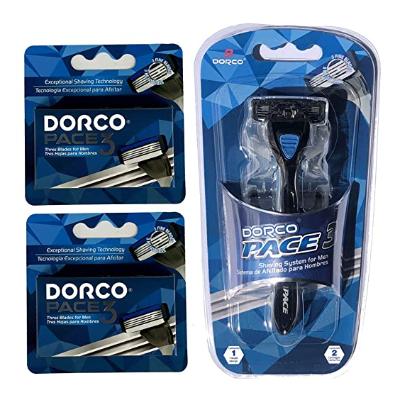 Dorco Pace 3 Razor With Stick No.TRA4001