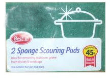 Best-In Scouring Pads x2