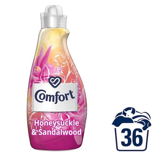 Comfort Fabric Conditioner Honeysuckle & Sandalwood 1.26 L