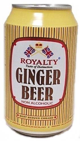 Royalty Ginger Beer Can 33 cl (Non-Alcoholic) x4
