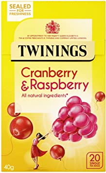 Twinings Cranberry & Raspberry 40 g x20