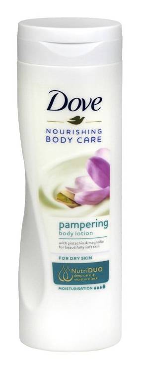 Dove Lotion Nourishing Pampering With Pistachio & Magnolia 400 ml
