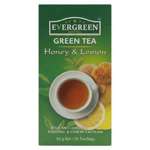 Evergreen Green Tea Lemon & Honey 50 g x25