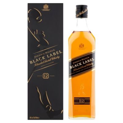 Johnnie Walker Black Label Blended Whisky 70 cl