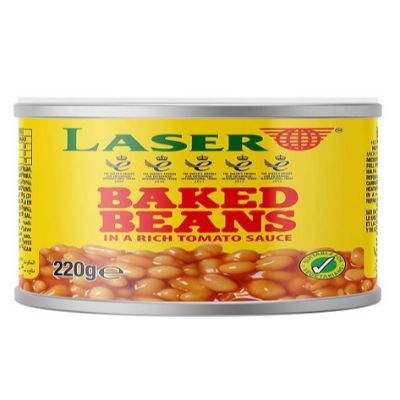 Laser Baked Beans In Tomato Sauce 220 g x2