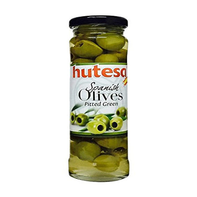 Hutesa Spanish Green Olives Pitted 350 g