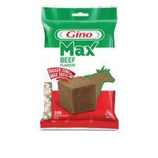 Gino Max Beef Flavour Seasoning Cubes 6 g x25