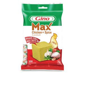Gino Max Seasoning Cubes Chicken + Spice Flavour 6 g x25
