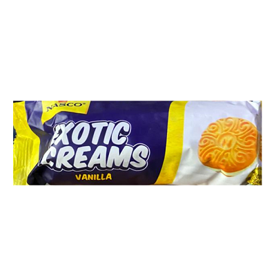 Nasco Exotic Cream Biscuits Vanilla 76 g