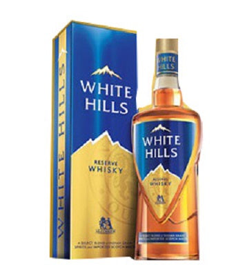 White & Blue Blended Scotch & Indian Malts Reserve Whisky 75 cl