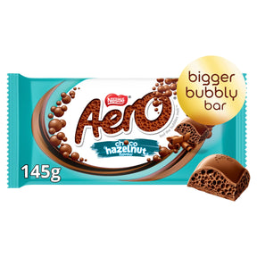 Aero Hazelnut Chocolate Sharing Bar 145 g