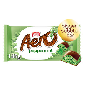 Aero Shaero Milk Chocolate Peppermint Bar 145 g