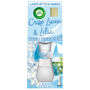 Air Wick Air Freshener Reed Diffuser Linen & Lilac 42 ml