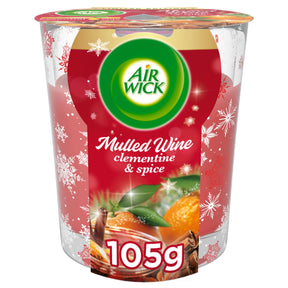 Air Wick Essential Oils Mulled Wine Candle 105 g
