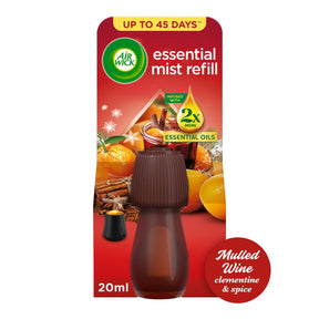 Air Wick Mulled Wine Essential Mist Diffuser Single Refill 20 ml